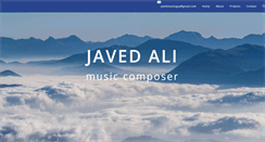 Desktop Screenshot of javedmusic.com
